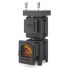 Печь для бани  Эверест (Everest) Легкий пар Профи (чугунная закрытая каменка)