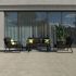 Лаунж зона Ideal Patio ESTIVO черная - каркас карбон