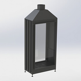 Каминная топка Virtu Style Space VB 70150 фото