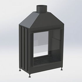 Каминная топка Virtu Style Space VB 8080 фото