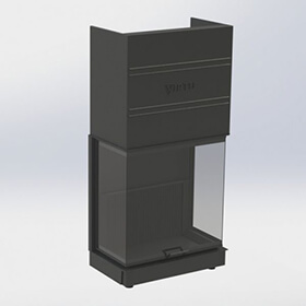 Каминная топка Virtu Style Close Pro VК 8050 фото