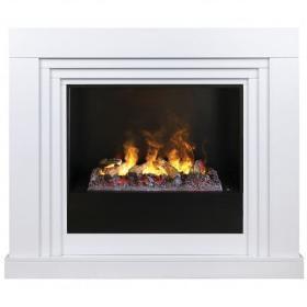Каминокомплект RealFlame Stanley/Нео 26 с очагом 3D Cassette 630 (+ Black вставка) фото