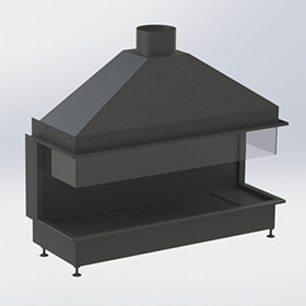 Каминная топка Virtu Style Space VK 12050 фото
