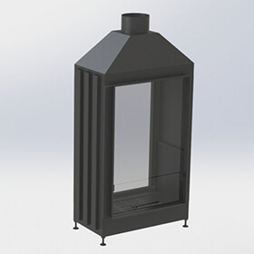 Каминная топка Virtu Style Space VB 80120 фото
