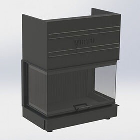 Каминная топка Virtu Style Close Pro VK 10055 фото