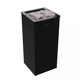 Электрическая банная печь Sangens W12G Glass Black (Сангенс В12С Стекло черное) фото