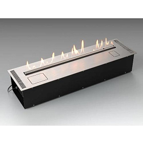 Автоматический биокамин Lux Fire Smart Flame 1000 RC INOX фото