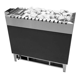 Печь с парогенератором для бани и сауны Lang VAPO-therm VG 90, 24 кВт (Парогенератор 3 кВт с системой автозалива в комплекте, 30-38 м³, 50 кг камней) фото