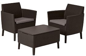 Комплект мебели Keter Салемо балкон (Salemo balcony set) коричневый фото