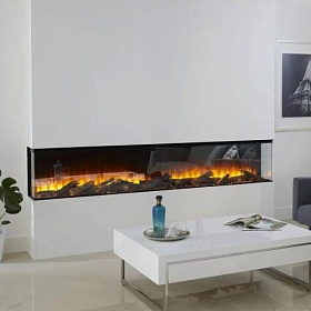 Электрокамин British Fires New Forest 2400 (три стекла) фото