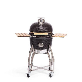 Гриль Yakiniku Kamado Medium вкл. базу с колесиками и боковые столики фото