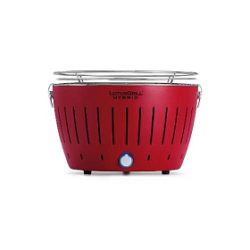Угольный газовый гриль Lotus Grill Hybrid Classic Blazing Red фото