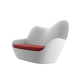 Диван пластиковый с подушкой Vondom Sabinas Basic фото