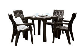Комплект мебели Gardeck B:Rattan Boston Set, венге фото