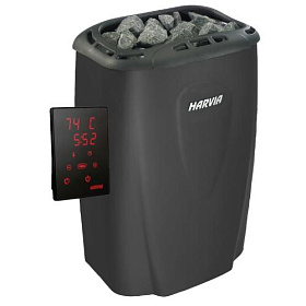 Электрическая печь Harvia Moderna V80XE Black фото