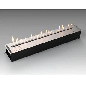 Автоматический биокамин Lux Fire Smart Flame 1500 RC INOX фото