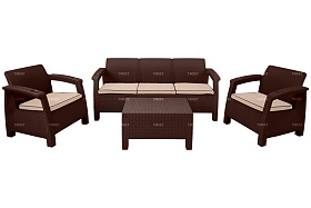 Комплект уличной мебели Gardeck Tweet Terrace Set Max, венге фото