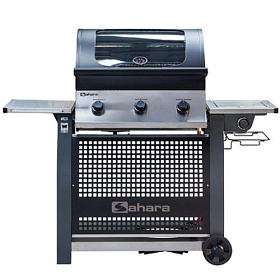 Газовый гриль Sahara S375 3B BBQ Smokey Teal фото