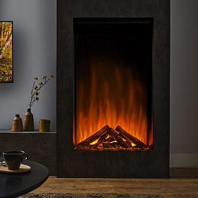 Электрокамин British Fires New Forest Tall Deluxe Knightwood фото