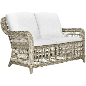 Диван двухместный плетеный с подушками JANUS et Cie Arbor Alta фото