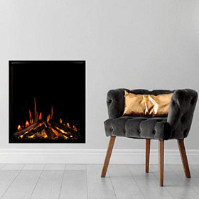 Электрокамин British Fires New Forest 650SQ (прямое стекло) фото