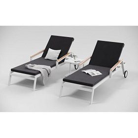Шезлонг Gardenini PatioSogno антрацит SSGNS.020500.N3 фото