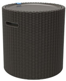 Столик-холодильник Keter Кул-Стул (Cool stool) коричневый фото