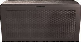 Сундук Keter Самоа (SAMOA RATTAN BOX) 270л, коричневый фото