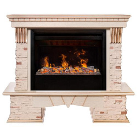 Каминокомплект RealFlame Sorento с очагом 3D Helios 26 SBG фото