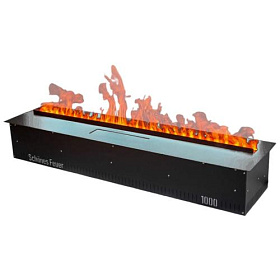 Электрический паровой камин Schones Feuer 3D FireLine 1000 Pro со стальной крышкой фото