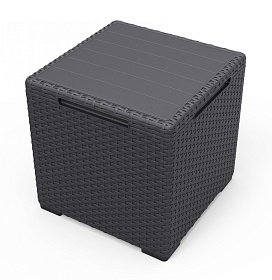 Стол с функцией хранения Виго (Vigo storage box) графит фото